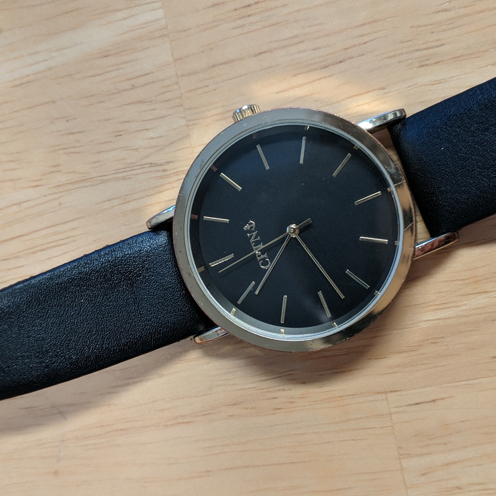 CPTN Vegan Leather Watch